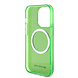 AMG AMG iPhone 15 Pro Back cover coque - Vert AMG AMG iPhone 15 Pro Back cover coque - Vert