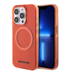 AMG iPhone 15 Pro Back-Cover hul - Magsafe - Orange