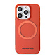 AMG AMG iPhone 15 Pro Back cover coque - Magsafe - Orange AMG AMG iPhone 15 Pro Back cover coque - Magsafe - Orange