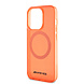 AMG AMG iPhone 15 Pro Back cover coque - Magsafe - Orange AMG AMG iPhone 15 Pro Back cover coque - Magsafe - Orange