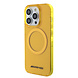 AMG AMG iPhone 15 Pro Back cover coque - Jaune AMG AMG iPhone 15 Pro Back cover coque - Jaune