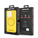 AMG AMG iPhone 15 Pro Back cover coque - Jaune AMG AMG iPhone 15 Pro Back cover coque - Jaune