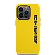 AMG AMG iPhone 15 Pro Back cover coque - Large Logo - Jaune AMG AMG iPhone 15 Pro Back cover coque - Large Logo - Jaune
