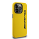 AMG AMG iPhone 15 Pro Back cover coque - Large Logo - Jaune AMG AMG iPhone 15 Pro Back cover coque - Large Logo - Jaune