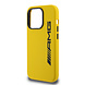 AMG AMG iPhone 15 Pro Back cover coque - Large Logo - Jaune AMG AMG iPhone 15 Pro Back cover coque - Large Logo - Jaune