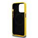 AMG AMG iPhone 15 Pro Back cover coque - Large Logo - Jaune AMG AMG iPhone 15 Pro Back cover coque - Large Logo - Jaune