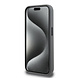AMG AMG iPhone 15 Pro Back cover coque - Magsafe - Vertical Red Logo - Gris AMG AMG iPhone 15 Pro Back cover coque - Magsafe - Vertical Red Logo - Gris