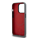 AMG AMG iPhone 15 Pro Back cover coque - Magsafe - Vertical Red Logo - Gris AMG AMG iPhone 15 Pro Back cover coque - Magsafe - Vertical Red Logo - Gris