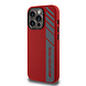 AMG AMG iPhone 15 Pro Backcover hoesje - Magsafe - Vertical Grey Logo - Rood AMG AMG iPhone 15 Pro Backcover hoesje - Magsafe - Vertical Grey Logo - Rood