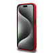 AMG AMG iPhone 15 Pro Backcover hoesje - Magsafe - Vertical Grey Logo - Rood AMG AMG iPhone 15 Pro Backcover hoesje - Magsafe - Vertical Grey Logo - Rood