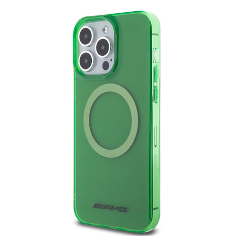 AMG AMG iPhone 15 Pro Max Back cover case - Magsafe - Green AMG AMG iPhone 15 Pro Max Back cover case - Magsafe - Green