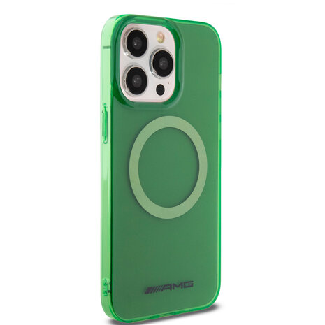 AMG AMG iPhone 15 Pro Max Back cover case - Magsafe - Green AMG AMG iPhone 15 Pro Max Back cover case - Magsafe - Green