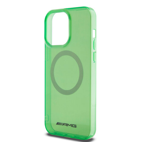 AMG AMG iPhone 15 Pro Max Back cover coque - Magsafe - Vert AMG AMG iPhone 15 Pro Max Back cover coque - Magsafe - Vert