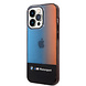BMW BMW iPhone 14 Pro Back cover coque - IML - Fading Tricolor - Noir BMW BMW iPhone 14 Pro Back cover coque - IML - Fading Tricolor - Noir