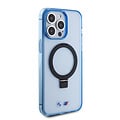 BMW BMW iPhone 15 Pro Max Back cover case - Magsafe - IML Ring Stand - Blue
