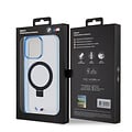 BMW BMW iPhone 15 Pro Max Back cover case - Magsafe - IML Ring Stand - Blue