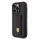 Ferrari Ferrari iPhone 15 Pro Back cover case - Perforated Gripstand - Black Ferrari Ferrari iPhone 15 Pro Back cover case - Perforated Gripstand - Black