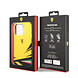 Ferrari Ferrari iPhone 14 Pro Back-Cover hul - Double Layer Print - Gelb Ferrari Ferrari iPhone 14 Pro Back-Cover hul - Double Layer Print - Gelb