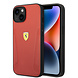 Ferrari Ferrari iPhone 14 Plus & 15 Plus Backcover hoesje - Hot Stamped Sides - Rood Ferrari Ferrari iPhone 14 Plus & 15 Plus Backcover hoesje - Hot Stamped Sides - Rood