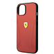 Ferrari Ferrari iPhone 14 Plus & 15 Plus Backcover hoesje - Hot Stamped Sides - Rood Ferrari Ferrari iPhone 14 Plus & 15 Plus Backcover hoesje - Hot Stamped Sides - Rood