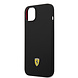 Ferrari Ferrari iPhone 14 Plus & 15 Plus Backcover hoesje - Liquid Silicone - Black Camera Outline - Zwart Ferrari Ferrari iPhone 14 Plus & 15 Plus Backcover hoesje - Liquid Silicone - Black Camera Outline - Zwart