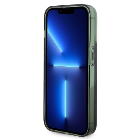 Guess Guess iPhone 15 Pro Back cover case - Liquid Glitter - 4G Pattern - Green Guess Guess iPhone 15 Pro Back cover case - Liquid Glitter - 4G Pattern - Green