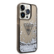 Guess Guess iPhone 15 Pro Back-Cover hul - Liquid Glitter - Translucent Logo - Schwarz Guess Guess iPhone 15 Pro Back-Cover hul - Liquid Glitter - Translucent Logo - Schwarz