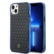 Mercedes-Benz Mercedes-Benz iPhone 14 Plus & 15 Plus Backcover hoesje - Double Layer Large Star Pattern - Blauw Mercedes-Benz Mercedes-Benz iPhone 14 Plus & 15 Plus Backcover hoesje - Double Layer Large Star Pattern - Blauw