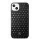 Mercedes-Benz Mercedes-Benz iPhone 14 Plus & 15 Plus Back-Cover hul - Double Layer Large Star Pattern - Silber Mercedes-Benz Mercedes-Benz iPhone 14 Plus & 15 Plus Back-Cover hul - Double Layer Large Star Pattern - Silber