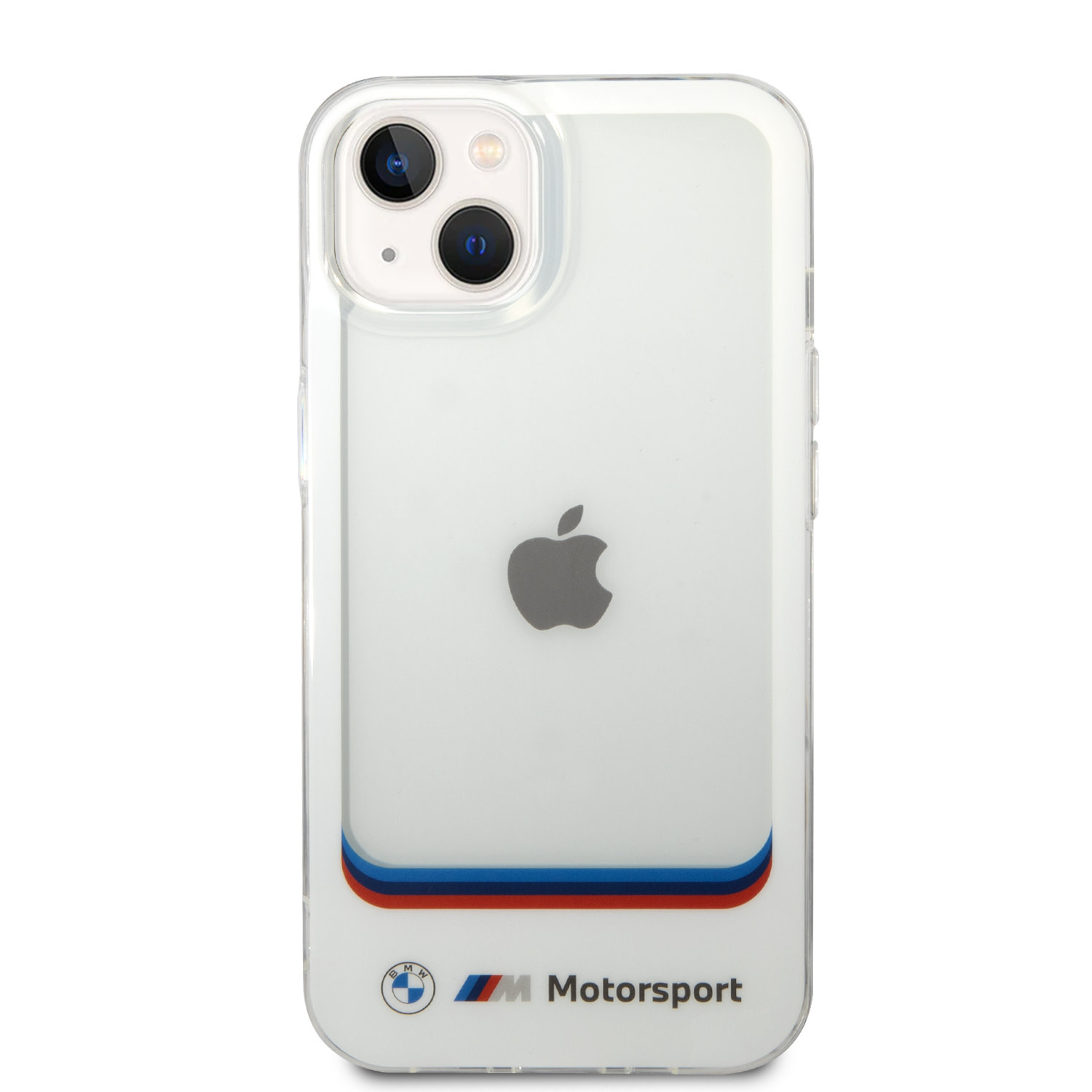 BMW BMW iPhone 14 Plus & 15 Plus Backcover hoesje - IML Big Square - Printed Bottom Logo - Wit, foto 3 van 6