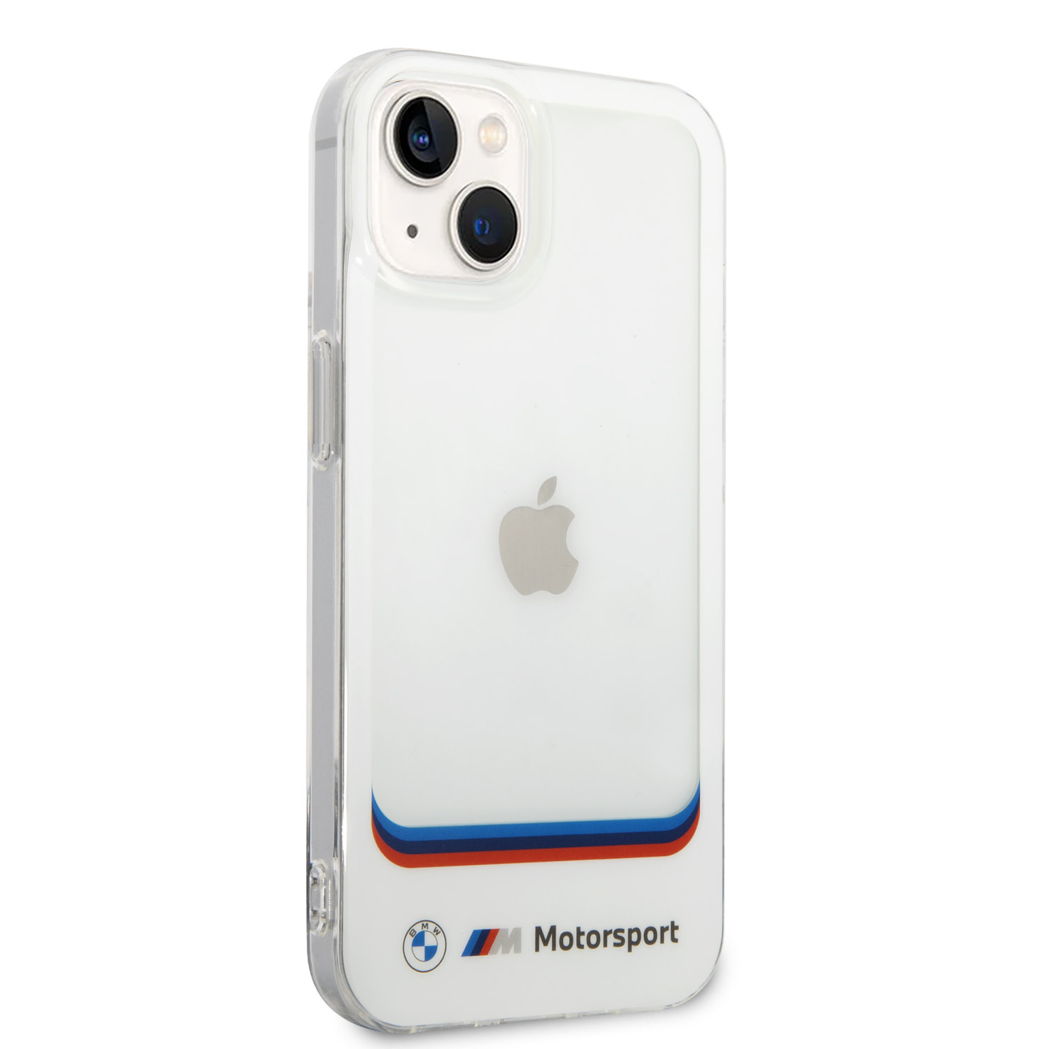 BMW BMW iPhone 14 Plus & 15 Plus Backcover hoesje - IML Big Square - Printed Bottom Logo - Wit, foto 4 van 6