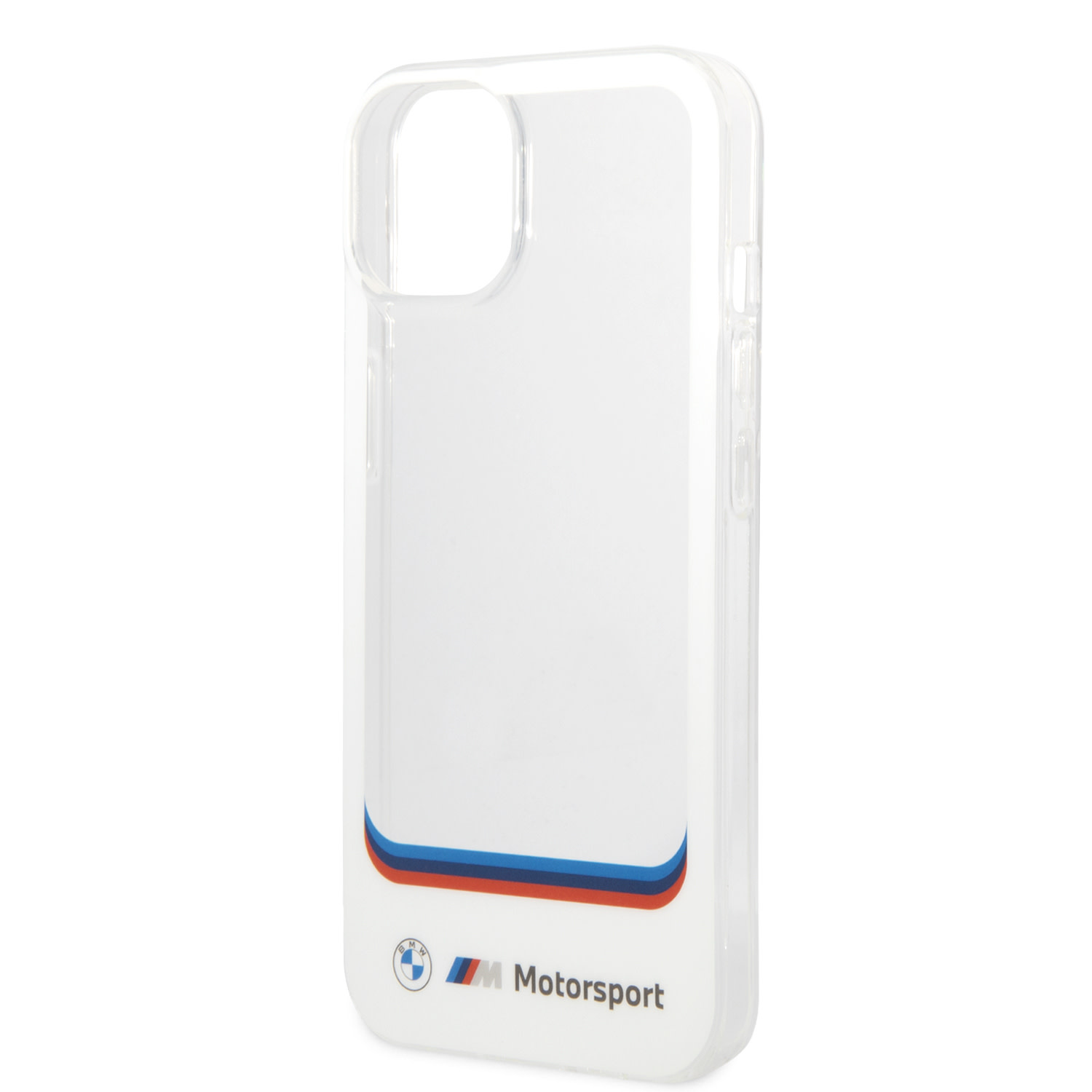 BMW BMW iPhone 14 Plus & 15 Plus Backcover hoesje - IML Big Square - Printed Bottom Logo - Wit, foto 6 van 6