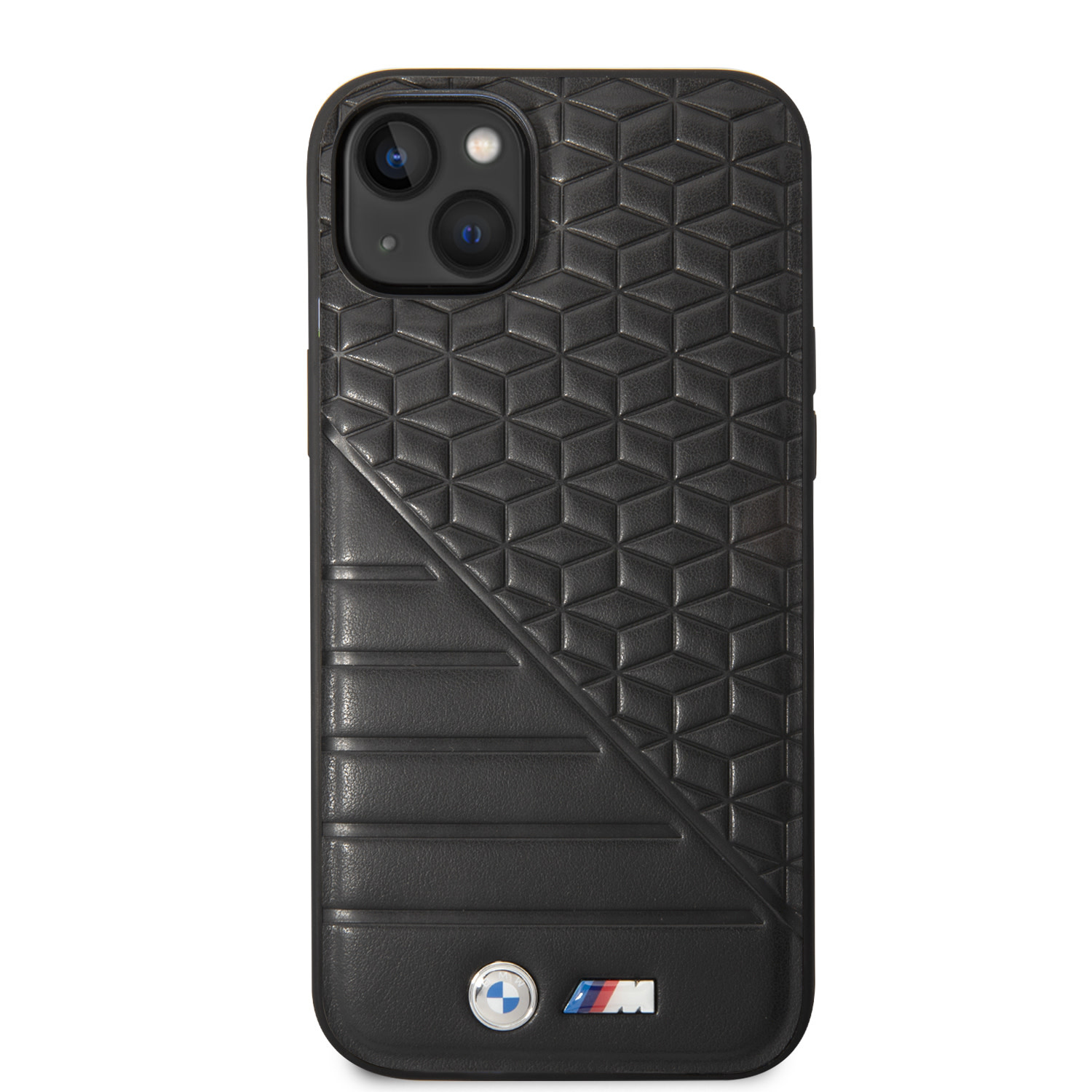 BMW BMW iPhone 14 Plus & 15 Plus Backcover hoesje - M Collection - Hot Stamp & BI Pattern - Zwart, foto 3 van 6