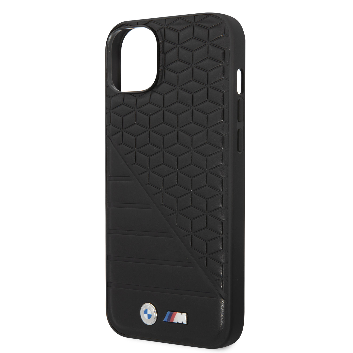 BMW BMW iPhone 14 Plus & 15 Plus Backcover hoesje - M Collection - Hot Stamp & BI Pattern - Zwart, foto 6 van 6