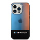 BMW BMW iPhone 14 Pro Max Back cover coque - IML - Fading Tricolor - Noir BMW BMW iPhone 14 Pro Max Back cover coque - IML - Fading Tricolor - Noir