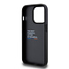 BMW BMW iPhone 15 Pro Back-Cover hul - Mesh Tricolor Pattern - Schwarz BMW BMW iPhone 15 Pro Back-Cover hul - Mesh Tricolor Pattern - Schwarz