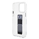 BMW BMW iPhone 15 Pro Max Backcover hoesje - Gripstand - Transparant BMW BMW iPhone 15 Pro Max Backcover hoesje - Gripstand - Transparant