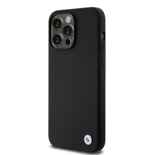 BMW BMW iPhone 15 Pro Max Back-Cover hul - Metal Logo - Schwarz