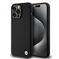 BMW BMW iPhone 15 Pro Max Back-Cover hul - Metal Logo - Schwarz