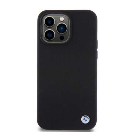 BMW BMW iPhone 15 Pro Max Back-Cover hul - Metal Logo - Schwarz