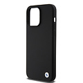 BMW BMW iPhone 15 Pro Max Back-Cover hul - Metal Logo - Schwarz
