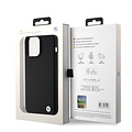 BMW BMW iPhone 15 Pro Max Back-Cover hul - Metal Logo - Schwarz