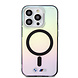 BMW BMW iPhone 15 Pro Backcover hoesje - Magsafe - Iridescent Design - Transparant BMW BMW iPhone 15 Pro Backcover hoesje - Magsafe - Iridescent Design - Transparant