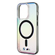 BMW BMW iPhone 15 Pro Backcover hoesje - Magsafe - Iridescent Design - Transparant BMW BMW iPhone 15 Pro Backcover hoesje - Magsafe - Iridescent Design - Transparant