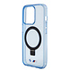 BMW BMW iPhone 15 Pro Back cover case - Magsafe - IML Ring Stand - Blue BMW BMW iPhone 15 Pro Back cover case - Magsafe - IML Ring Stand - Blue