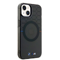 BMW BMW iPhone 15 Plus & 14 Plus Back cover coque - Magsafe - M Pattern - Gris