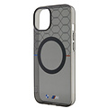 BMW BMW iPhone 15 Plus & 14 Plus Back cover coque - Magsafe - M Pattern - Gris