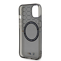 BMW BMW iPhone 15 Plus & 14 Plus Back cover coque - Magsafe - M Pattern - Gris