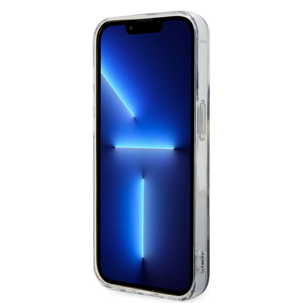 Guess Guess iPhone 15 Pro Back-Cover hul - Magsafe - Marble Pattern - Schwarz Guess Guess iPhone 15 Pro Back-Cover hul - Magsafe - Marble Pattern - Schwarz