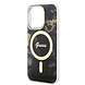 Guess Guess iPhone 15 Pro Back cover case - Magsafe - Marble Pattern - Black Guess Guess iPhone 15 Pro Back cover case - Magsafe - Marble Pattern - Black